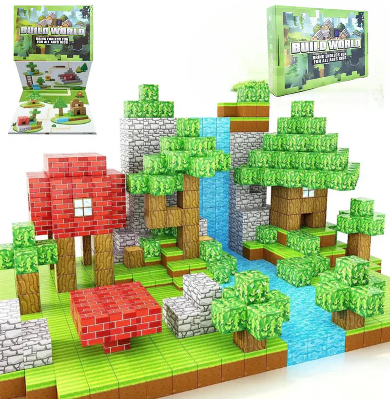 MAGNETIKRAFT™ – BLOQUES MAGNÉTICOS (75 PCS)