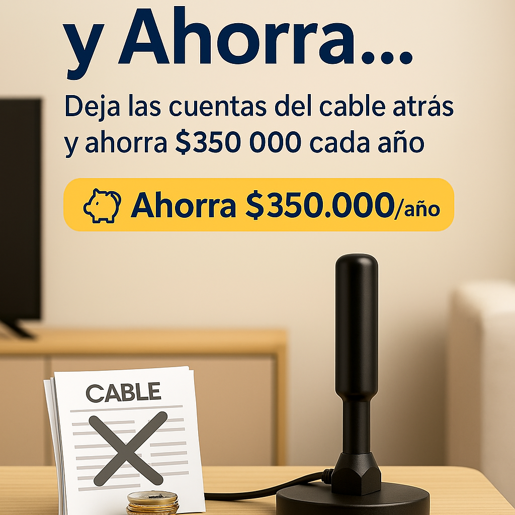 2x1 - ANTENA TV DIGITAL HD