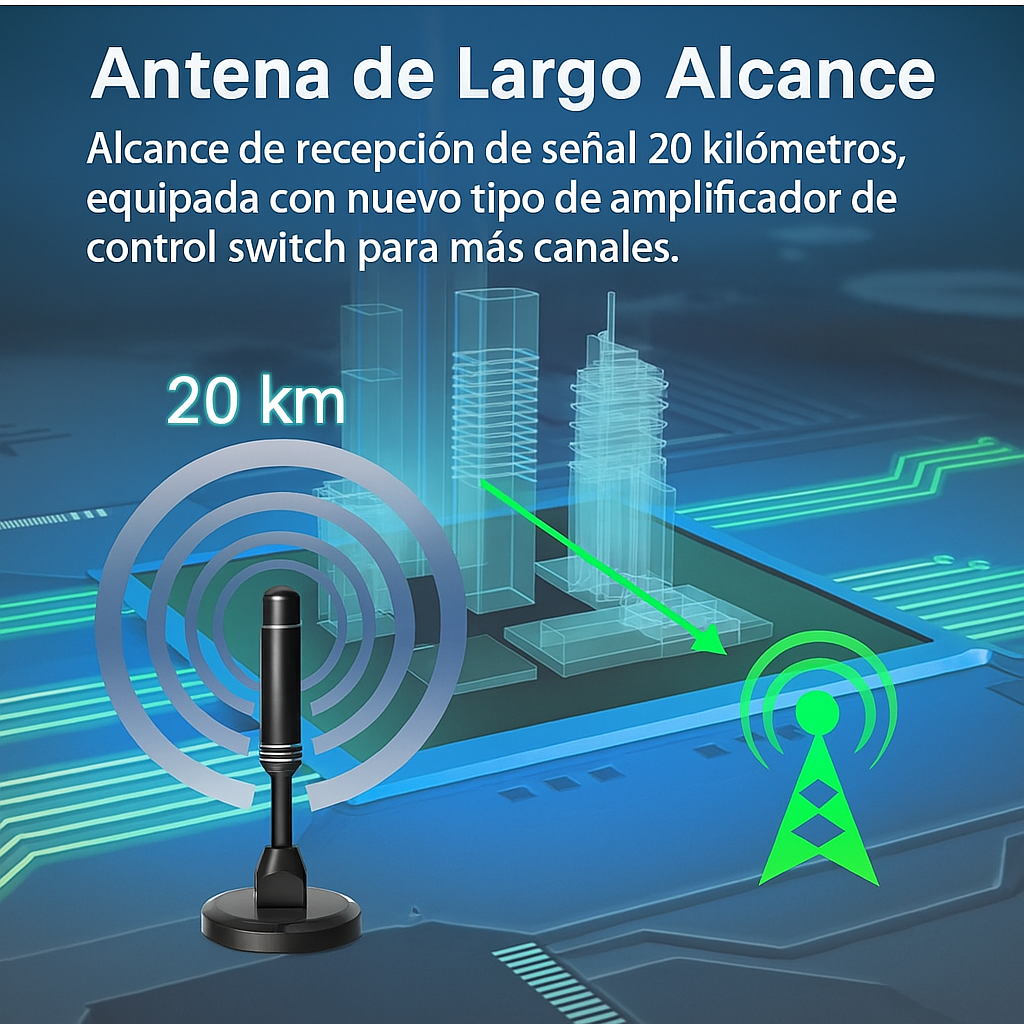 2x1 - ANTENA TV DIGITAL HD