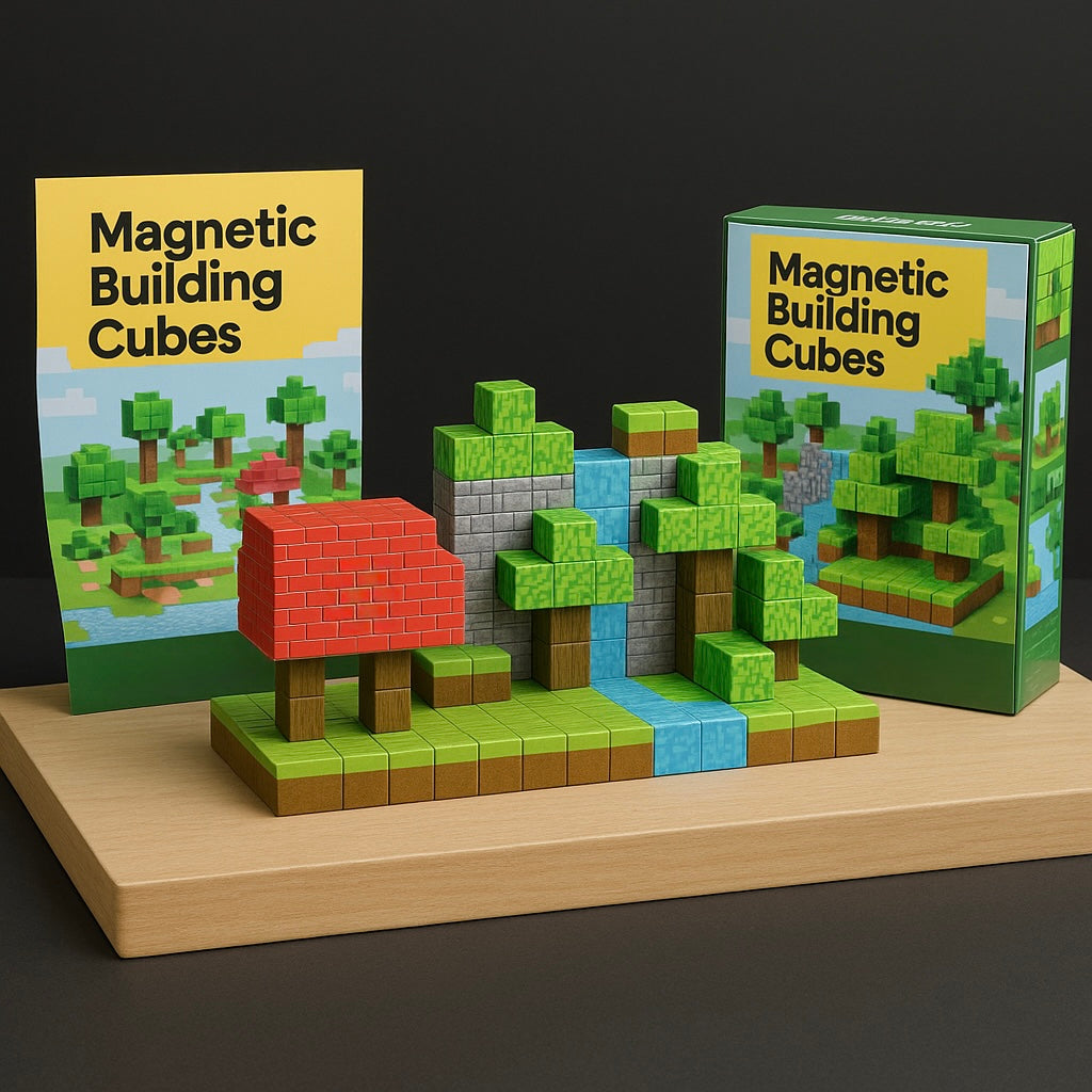 MAGNETIKRAFT™ – BLOQUES MAGNÉTICOS (75 PCS)