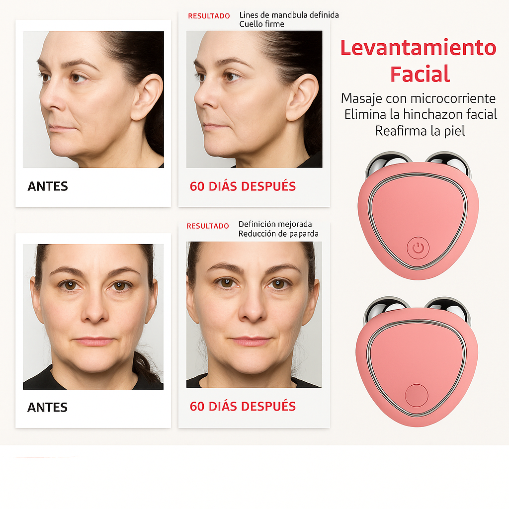 ElectroSkin Pro™ – Lifting Facial con Microcorrientes