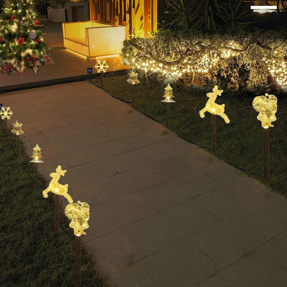 Luces solares de Navidad para Exterior
