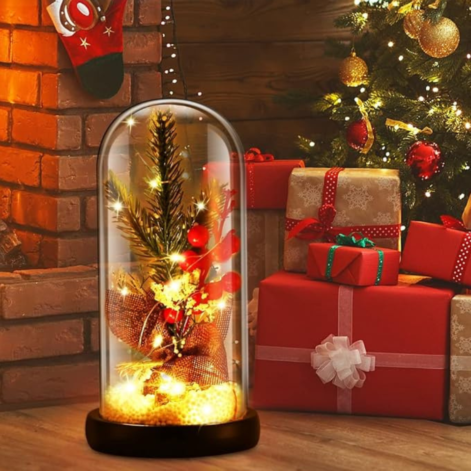 Cúpula Arbol de Navidad y Frutos