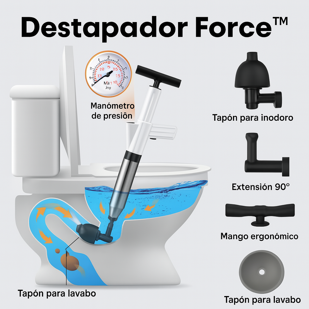 Destapador Force™ - Destapador Multiuso
