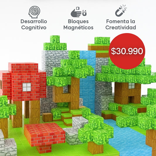 MAGNETIKRAFT™ – BLOQUES MAGNÉTICOS (75 PCS)