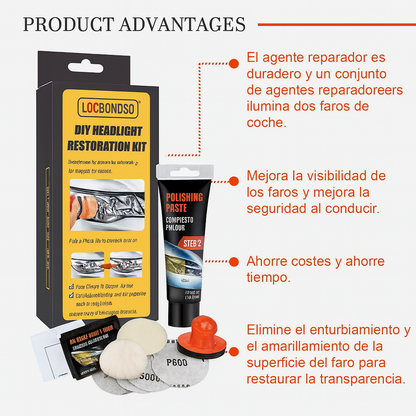 GlassPro™ - Kit De Reparación De Focos