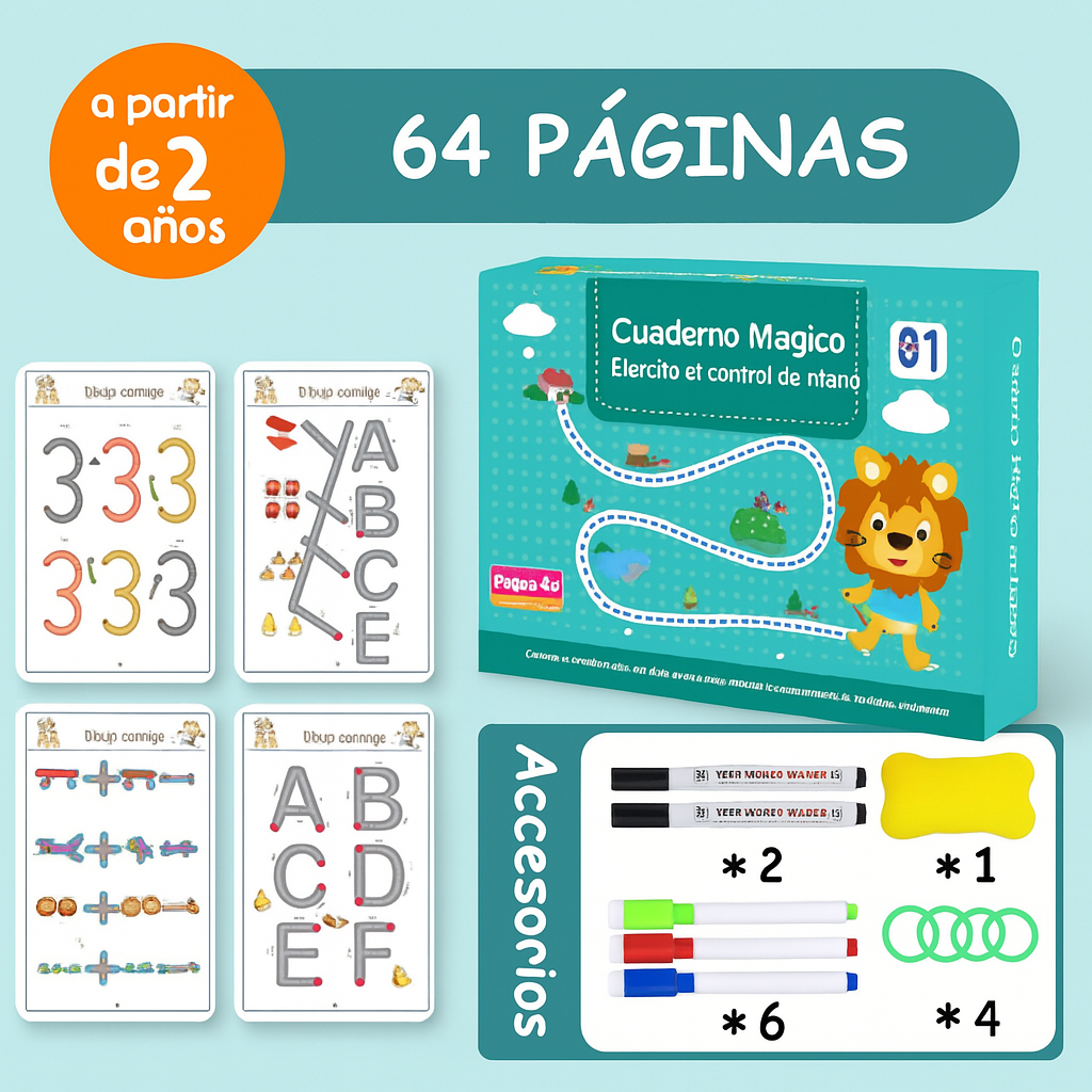 Magic Child™ - Libro de Ejercicios Montessori