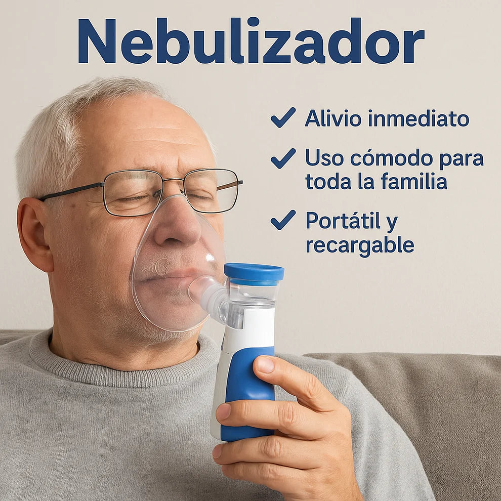 Nebulizador Portátil - Niños y Adultos