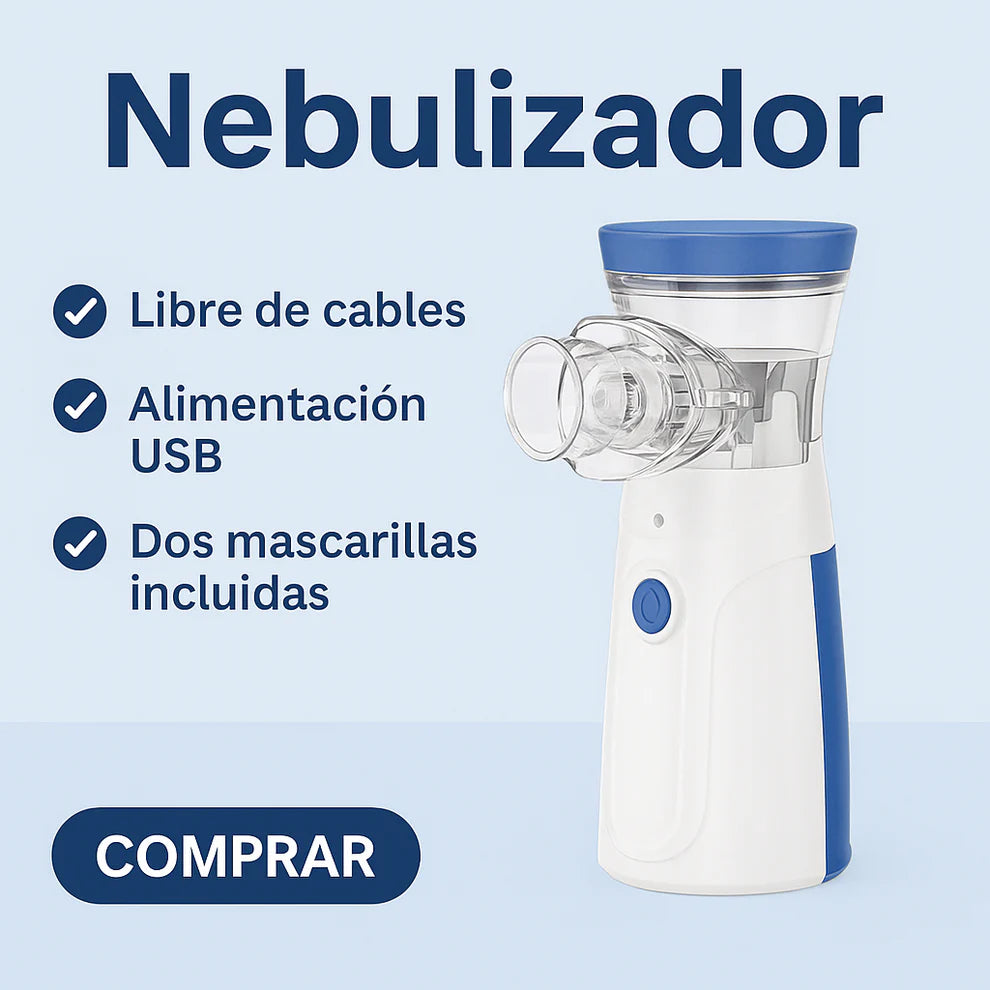 Nebulizador Portátil - Niños y Adultos