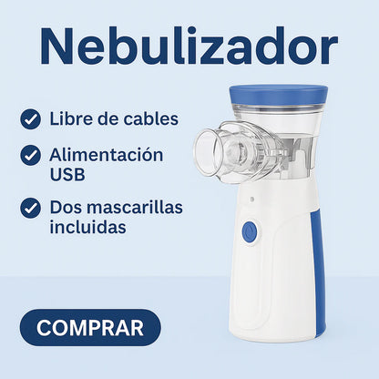 Nebulizador Portátil - Niños y Adultos