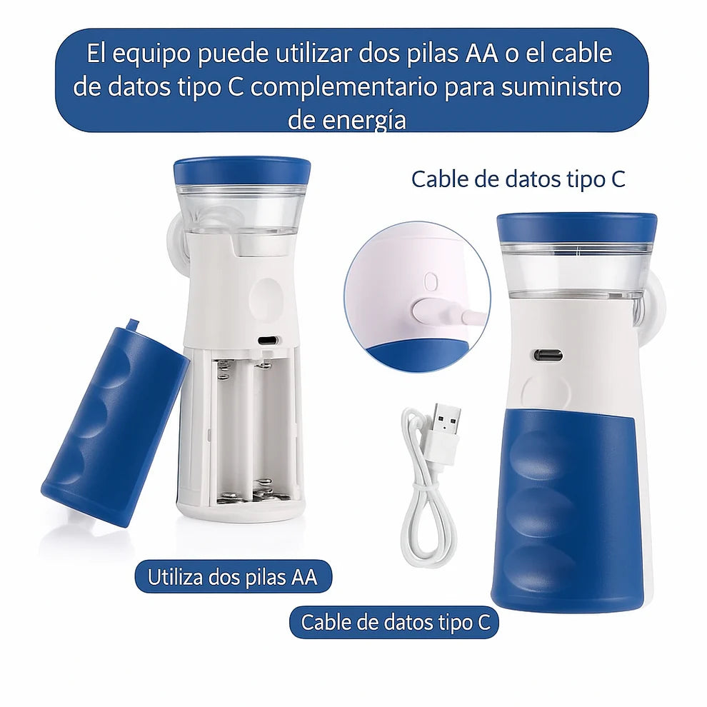 Nebulizador Portátil - Niños y Adultos