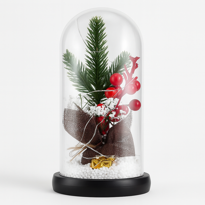 Cúpula Arbol de Navidad y Frutos